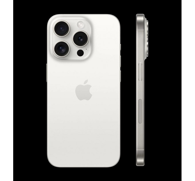 Apple Смартфон Apple iPhone 15 Pro 256GB A3102 White Titanium (Відновлений / Майже новий)