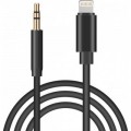 XoKo Перехідник Lightning to Jack 3.5 мм black 1.0m XoKo (AUX-001-BK)