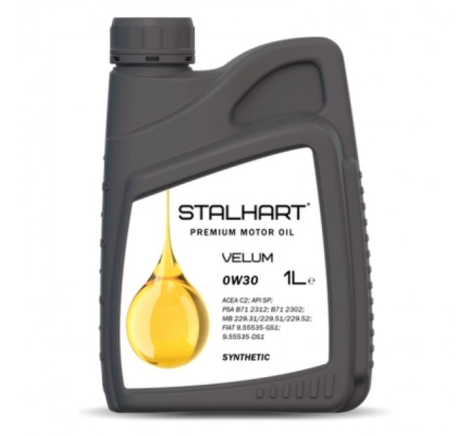 STALHART Моторна олива STALHART VELUM 0W-30 1л (745223)