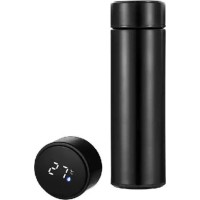 Термос Merlion з цифровим термометром 0,5 л, чорний (SUS-304E-Bk/500)