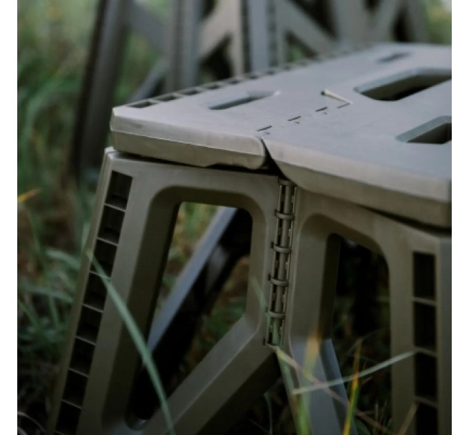Tribe Стілець складаний Tribe Camp Chair Low пластиковий Olive (T-EF-0001-olive)