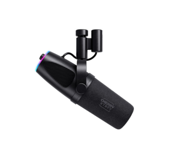 Cherry Xtrfy Мікрофон Cherry Xtrfy NGALE X Cardioid USB-A RGB Black (CX-NGALE-X-RGB-BLACK)