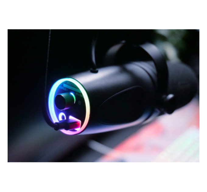 Cherry Xtrfy Мікрофон Cherry Xtrfy NGALE X Cardioid USB-A RGB Black (CX-NGALE-X-RGB-BLACK)