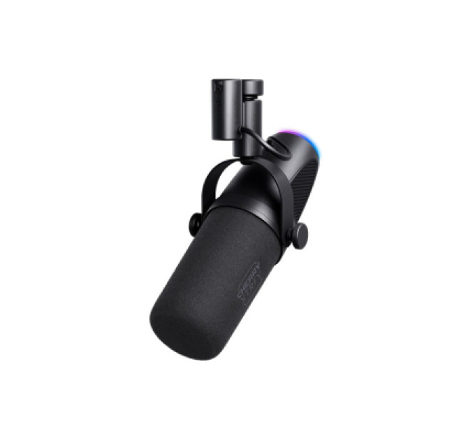 Cherry Xtrfy Мікрофон Cherry Xtrfy NGALE X Cardioid USB-A RGB Black (CX-NGALE-X-RGB-BLACK)