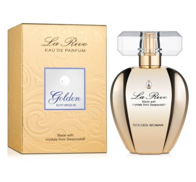 La Rive Парфумована вода La Rive Golden Woman Made with Swarovski elements 75 мл (5901832061175)