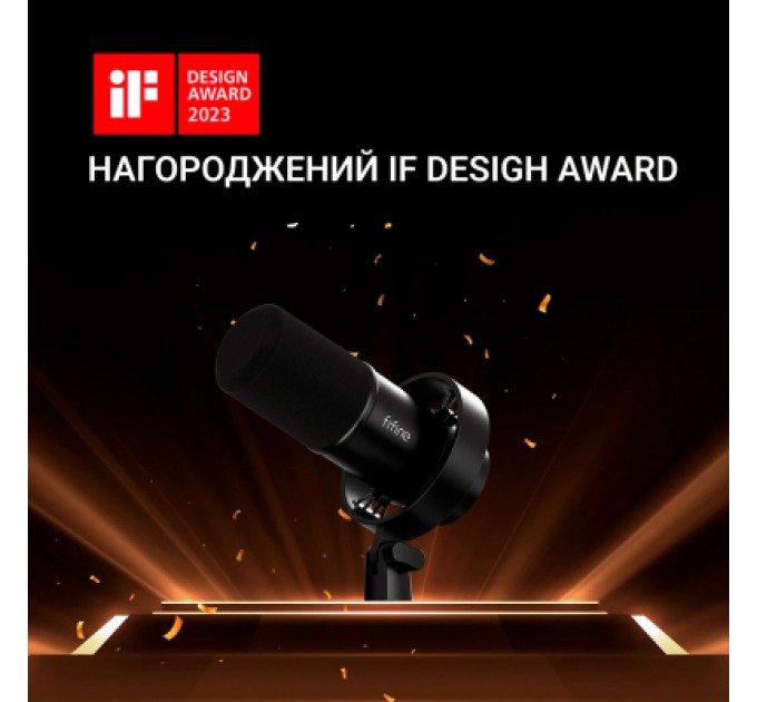Fifine Мікрофон Fifine T688 USB/XLR Black (T688)