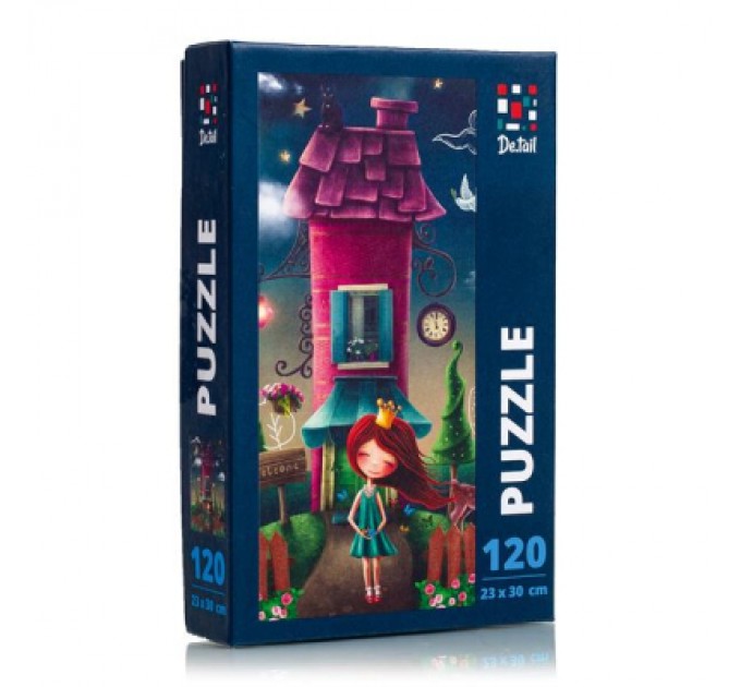 De.tail Пазл De.tail Чарівний будинок принцеси 120 елементів (DT100-08)