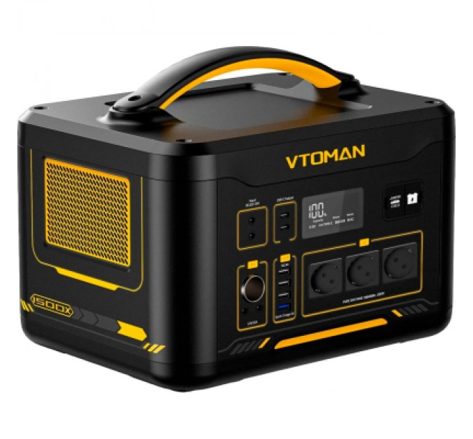 Vtoman Зарядна станція Vtoman Jump 1500X PB-22 1500W 828Wh (Jump 1500X)