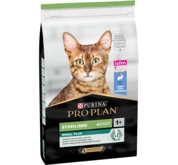 Purina Pro Plan Сухий корм для кішок Purina Pro Plan Sterilised з кроликом 10 кг (7613033566486)
