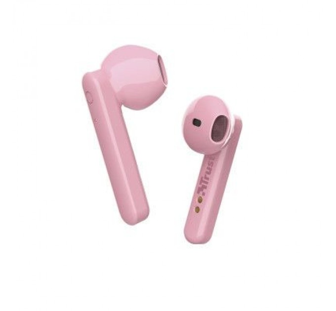 Навушники Trust Primo Touch True Wireless Mic Pink (23782)