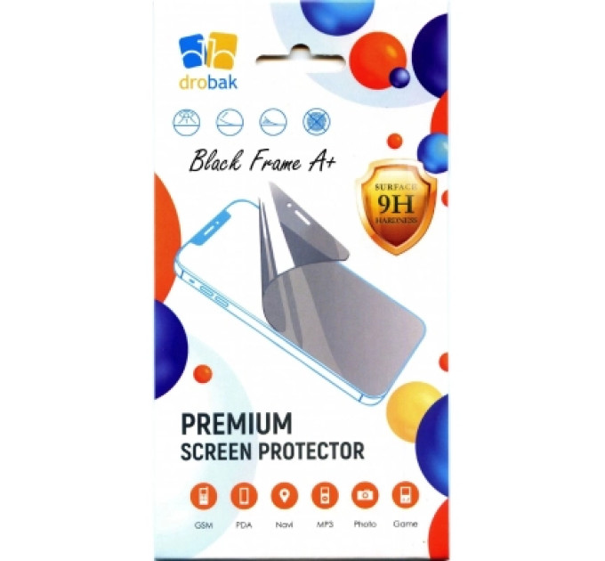 Drobak Скло захисне Drobak Samsung Galaxy A36 Black Frame A+ (383870)