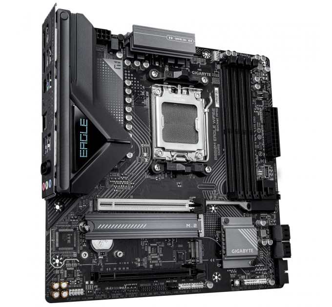 GIGABYTE Материнська плата AMD B850 SAM5 MATX B850M EAGLE WF6E GIGABYTE