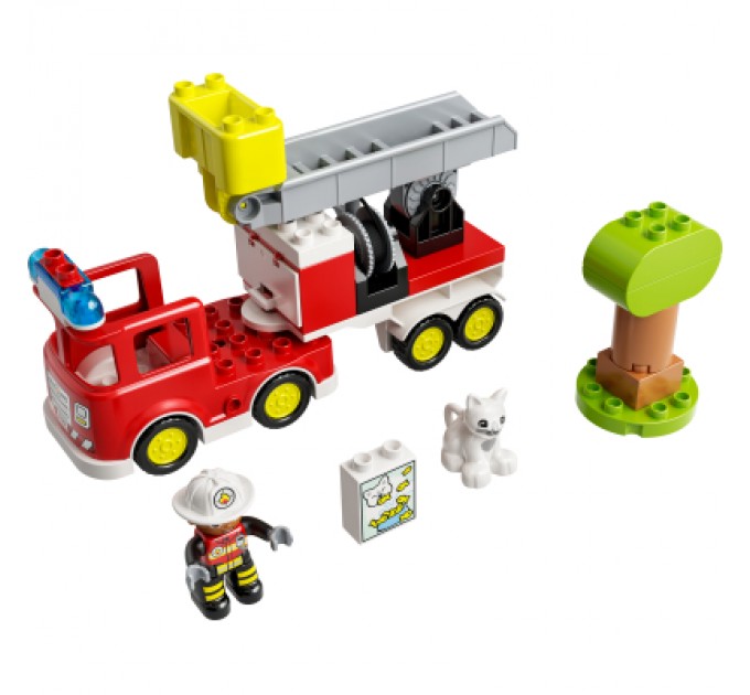LEGO Конструктор LEGO DUPLO Town Пожежна машина 21 деталь (10969)