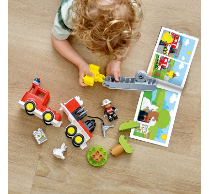 LEGO Конструктор LEGO DUPLO Town Пожежна машина 21 деталь (10969)
