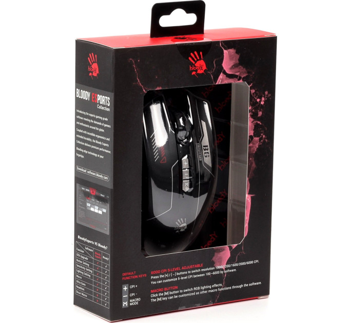 A4Tech Миша A4Tech ES7 Bloody Esports Black