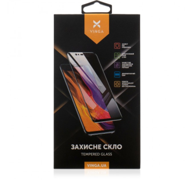 Vinga Скло захисне Vinga Apple iPhone 16E (VGIP16E)