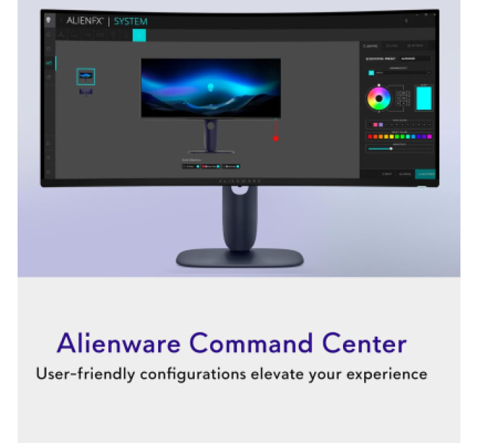 Dell Монітор Dell AW3425DW (210-BRTW)