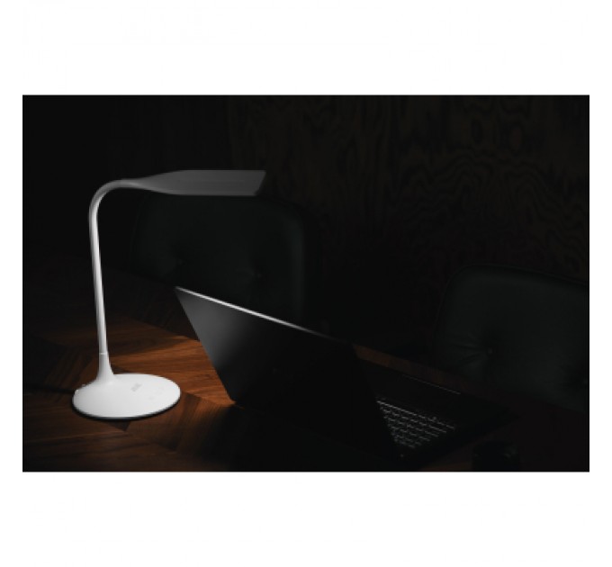 2E Настільна лампа 2E 7Вт 3000K 4000K 5700K 2200мАг USB-A без БЖ білий (2E-DL2240)
