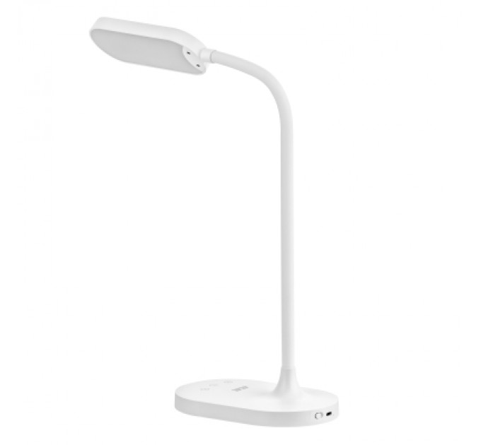 2E Настільна лампа 2E 9Вт 3000K 4000K 5700K 2200мАг USB-С без БЖ білий (2E-DL2236)