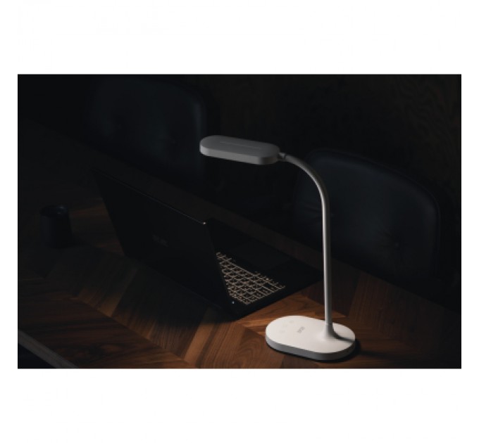 2E Настільна лампа 2E 9Вт 3000K 4000K 5700K 2200мАг USB-С без БЖ білий (2E-DL2236)