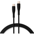 Vinga Дата кабель USB-C to USB-C 2.0m 240W Chip Silicon Black Vinga (VCDCCC2242SB)