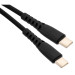Vinga Дата кабель USB-C to USB-C 2.0m 240W Chip Silicon Black Vinga (VCDCCC2242SB)