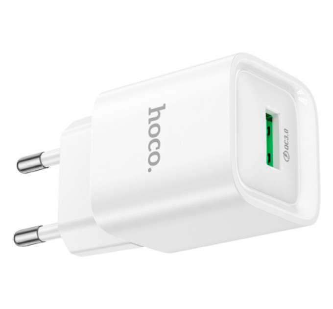 HOCO Зарядний пристрій HOCO C145A Charm USB QC3.0 White (6942007630214)