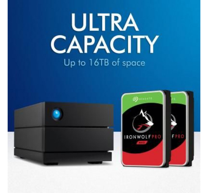 Зовнішній жорсткий диск LaCie 3.5" 28TB (STHJ28000800)