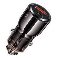 Зарядний пристрій XO CC58 USB-C PD65W + USB-A 30W Gray (CC58_Tarnish)