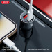 XO Зарядний пристрій XO CC58 USB-C PD65W + USB-A 30W Gray (CC58_Tarnish)