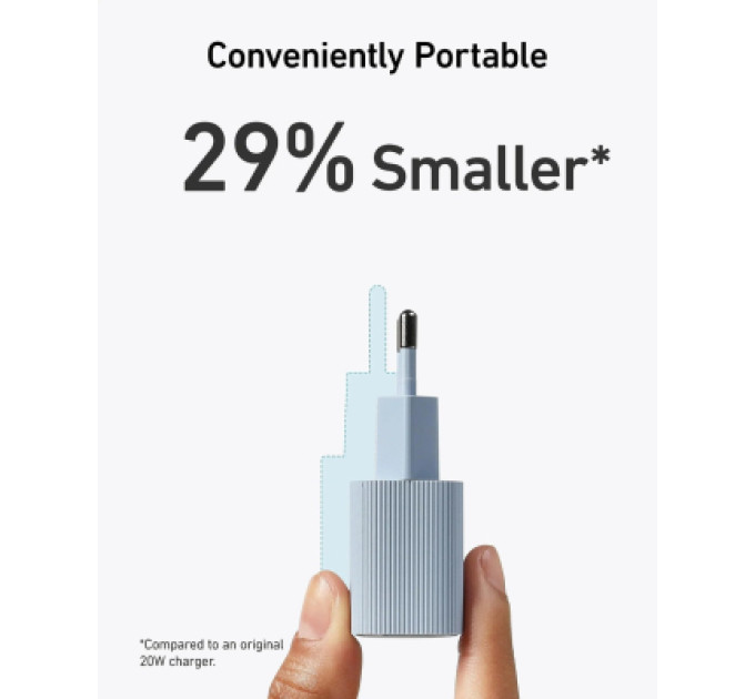 Anker Зарядний пристрій Anker PowerPort 511 Nano IV 30W USB-C Black (A2337G11)