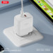 XO Зарядний пристрій XO L140 35W 2xUSB-C PD White (L140_White)