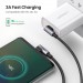 Ugreen Дата кабель USB-C to USB-C 2.0m 3A 60W US323 90-degree Black Ugreen (70531)