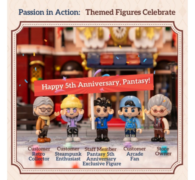 Pantasy Конструктор Pantasy Магазин іграшок (85031)