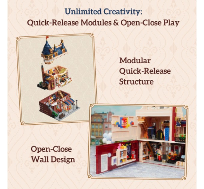 Pantasy Конструктор Pantasy Магазин іграшок (85031)