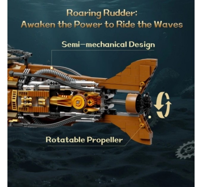 Pantasy Конструктор Pantasy Steampunk- Наутілус (85029)