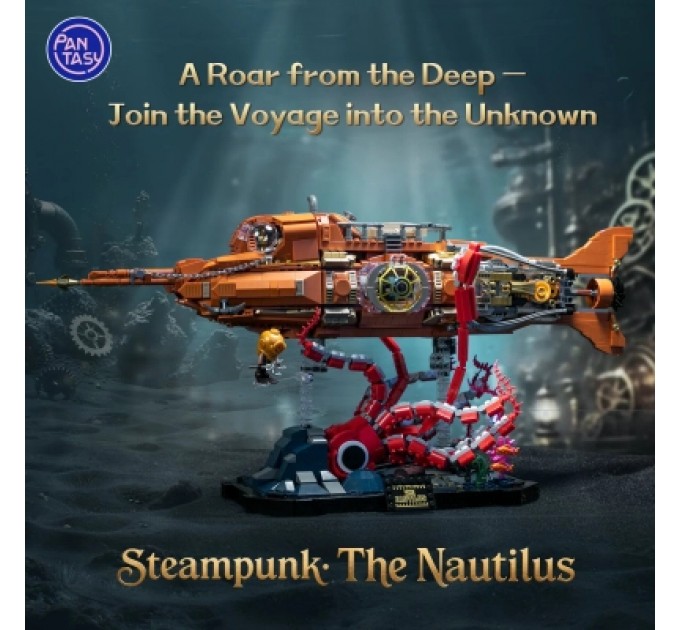 Pantasy Конструктор Pantasy Steampunk- Наутілус (85029)