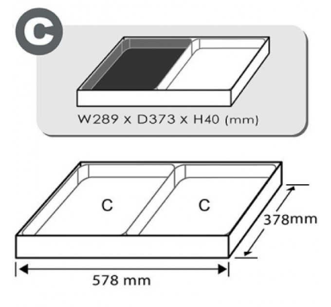 Toptul Набір викруток Toptul у ложементі 14шт. (GTC1401)
