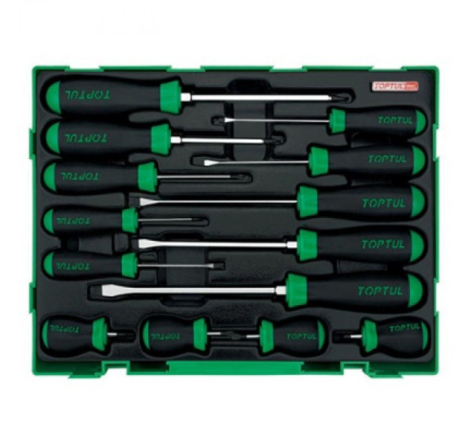 Toptul Набір викруток Toptul у ложементі 14шт. (GTC1401)