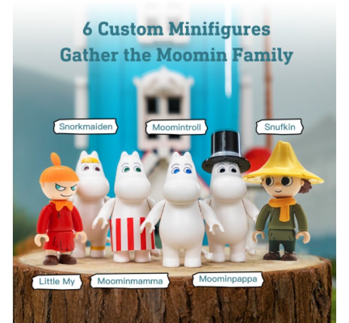 Pantasy Конструктор Pantasy Moomin Будиночок Мумі-тролів (87201)