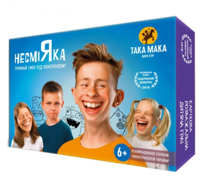 Така Мака Настільна гра Така Мака Несміяка 6+ (10001-UA)