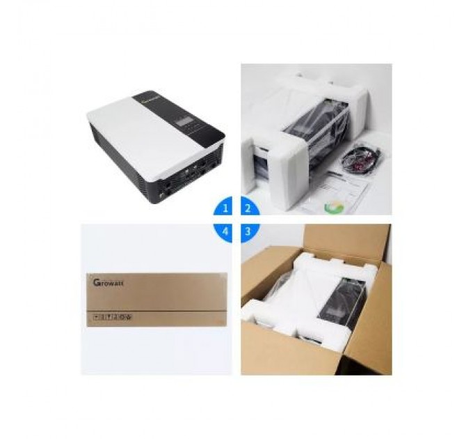 Growatt Сонячний інвертор Growatt SPF3500ES 3500W (SPF3500ES)