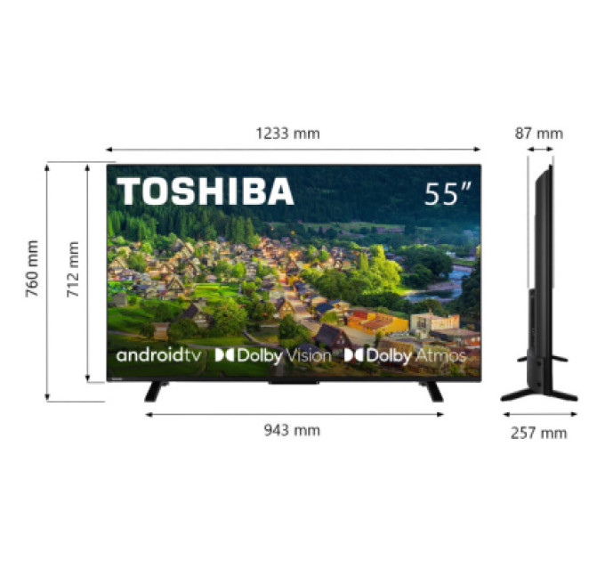Toshiba Телевізор Toshiba 55UA2363DG