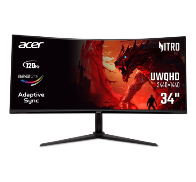 Acer Монітор Acer ED340CUJ0bmiipx (UM.CE0EE.001)