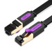 Vention Патч-корд Vention CAT7 SSTP Ethernet, 0.5 m, Black (ICABD)