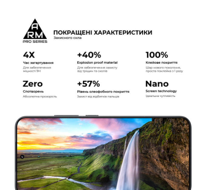 Armorstandart Скло захисне Armorstandart ArmorStandart Pro Xiaomi 15 Black (ARM82376)