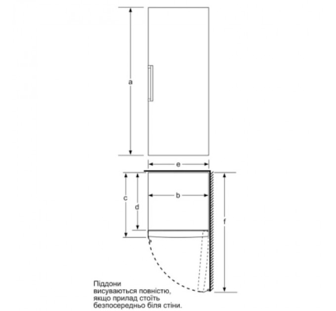 Bosch Морозильна камера Bosch GSV33VWE0N