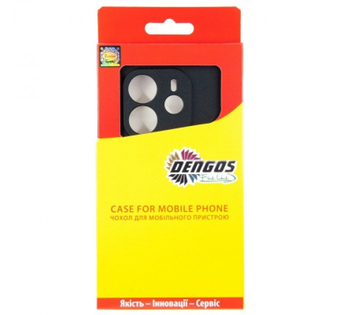 Dengos Чохол до мобільного телефона Dengos Carbon Xiaomi Redmi Note 14 4G Black (DG-TPU-CRBN-251)