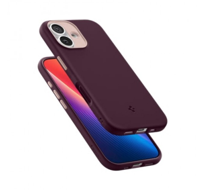 Spigen Чохол до мобільного телефона Spigen Nano Pop MagFit iPhone 17 Burgundy Bean (ACS10365)