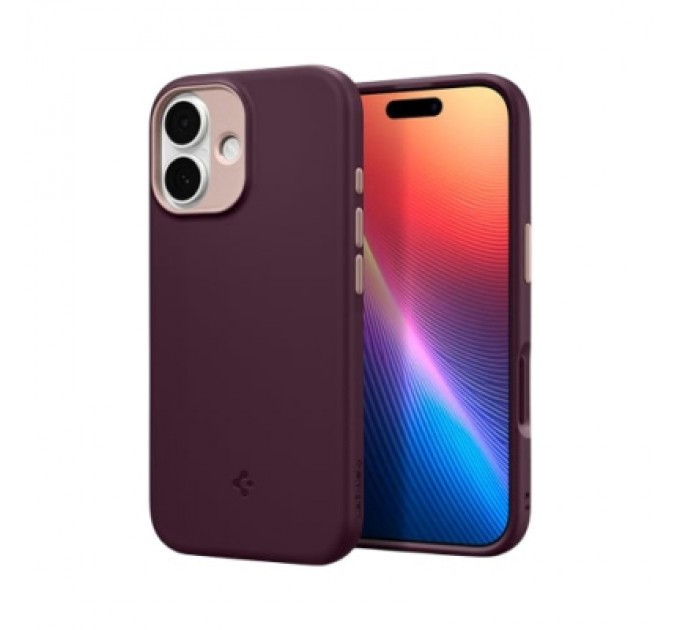Spigen Чохол до мобільного телефона Spigen Nano Pop MagFit iPhone 17 Burgundy Bean (ACS10365)